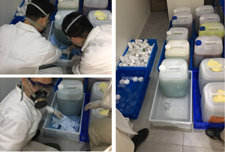 Greentech GLP lab Carried out Hazardous Waste Leakage Accidents in a Drill